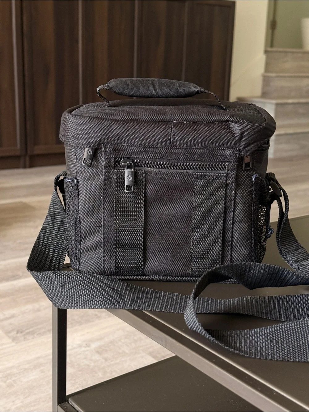 Samsonite Black and Blue Compact Camera Case